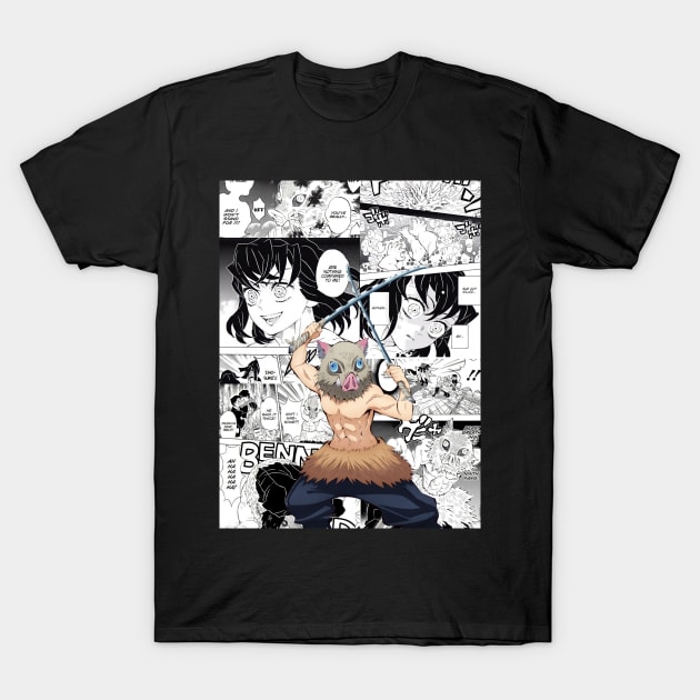 Inosuke Hashibira T-Shirt by Jinwoo